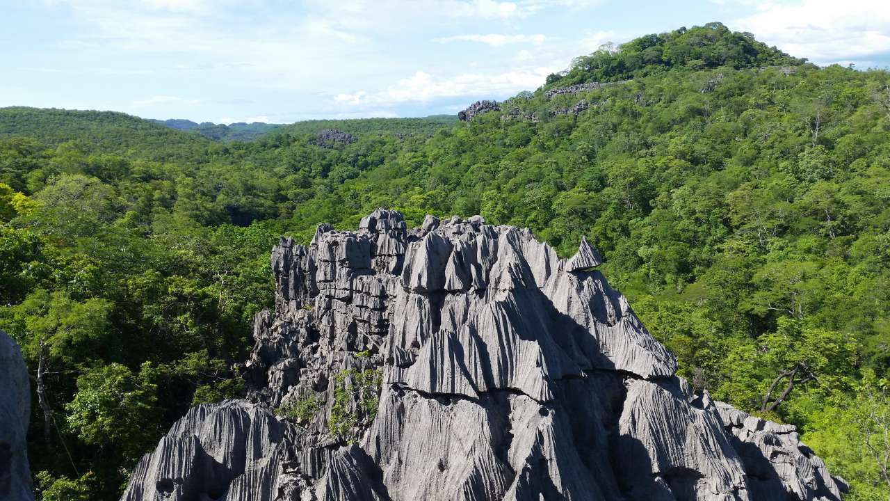 Madagascar excursies en activiteiten - Ankarana Tsingy rotsen